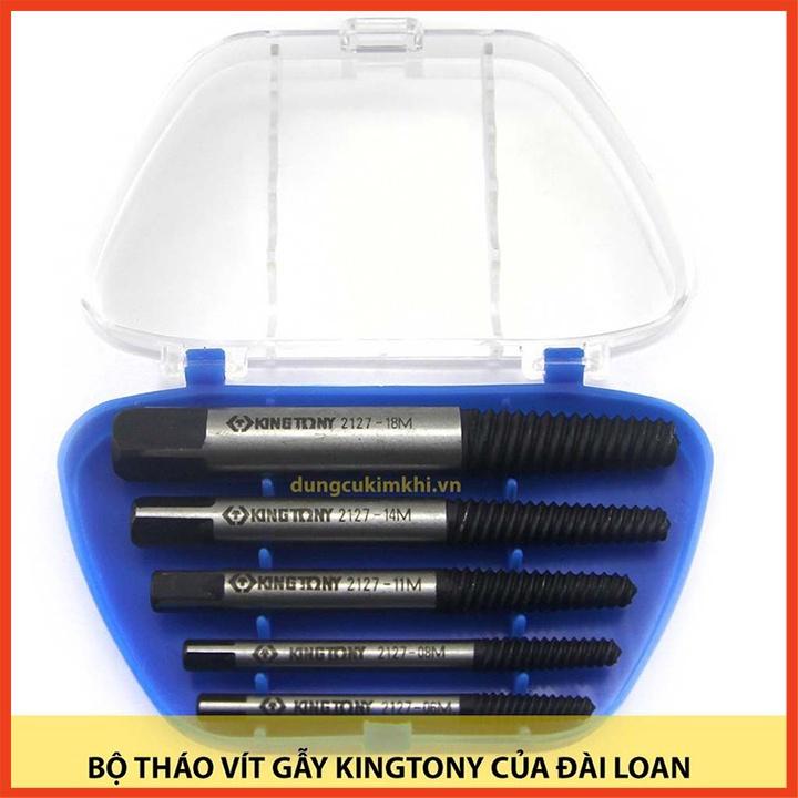 Bộ 6 mũi vít Kingtony tháo bulong, ốc vít bị gãy