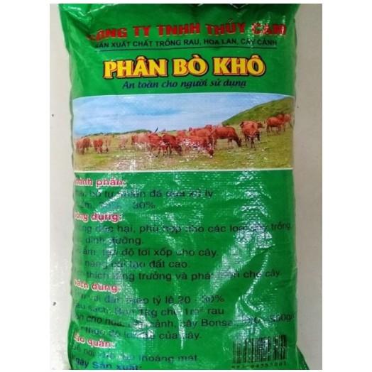 Phân bò khô đã qua xử lý bao 5kg