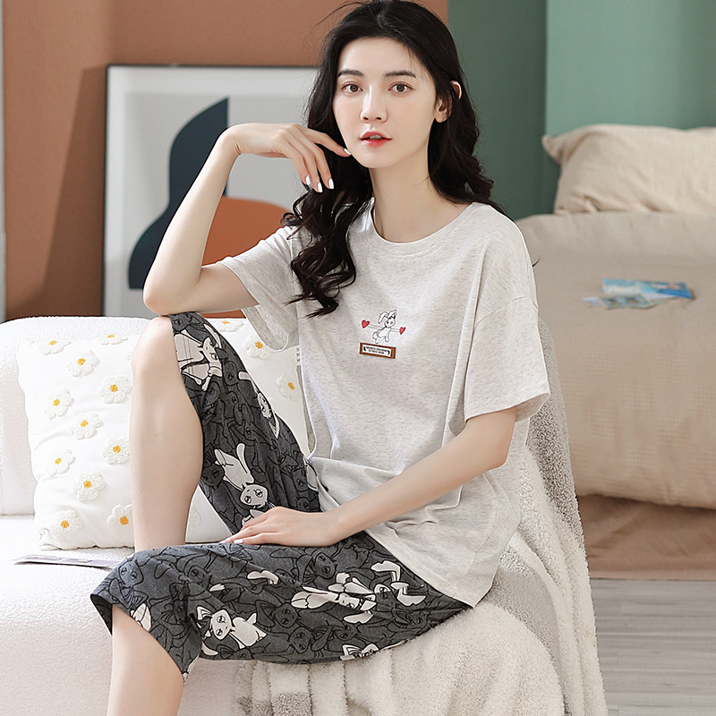 Quần áo mặc nhà cotton 5601
