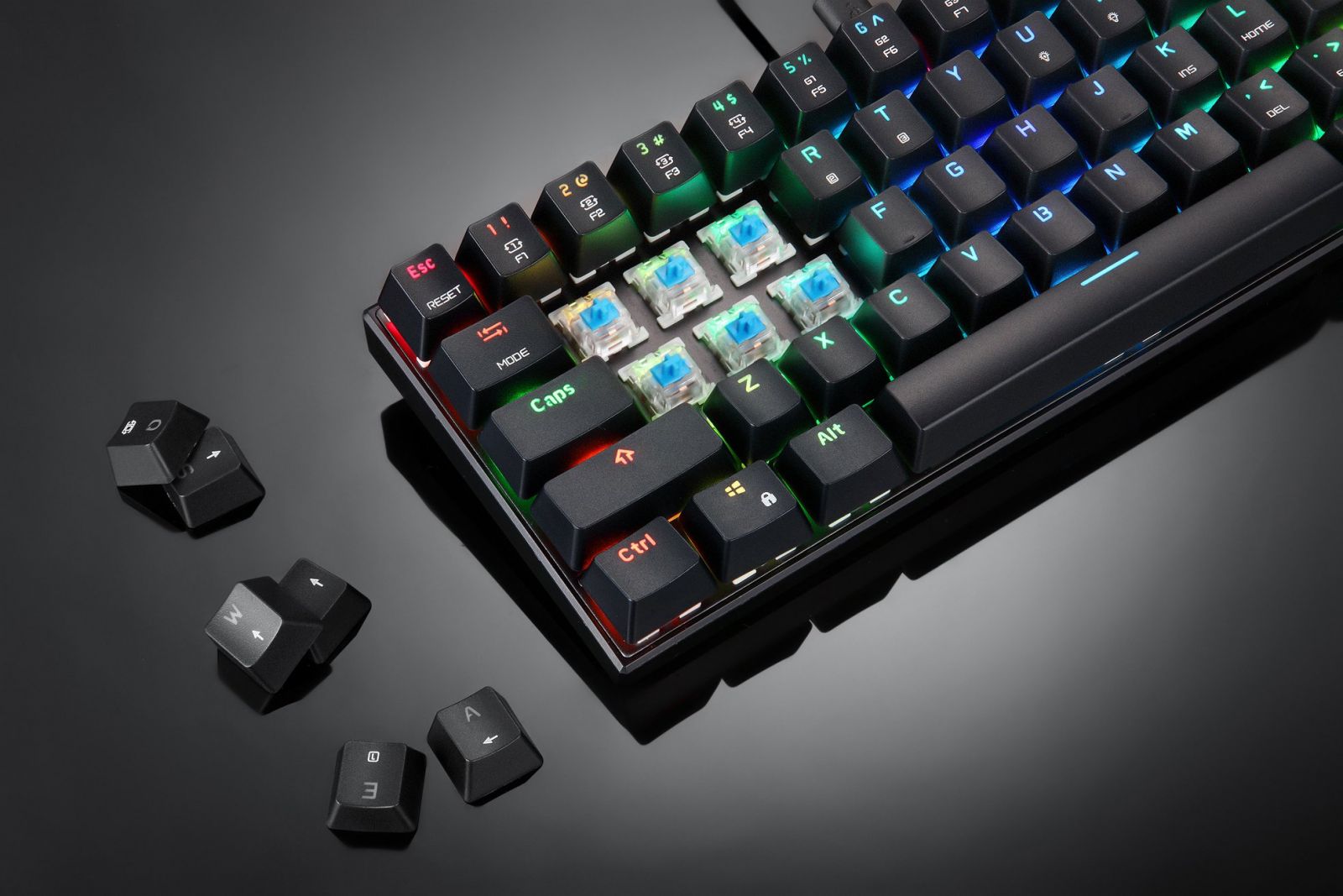 Bàn Phím Cơ Motospeed CK62 - Hàng Chính Hãng