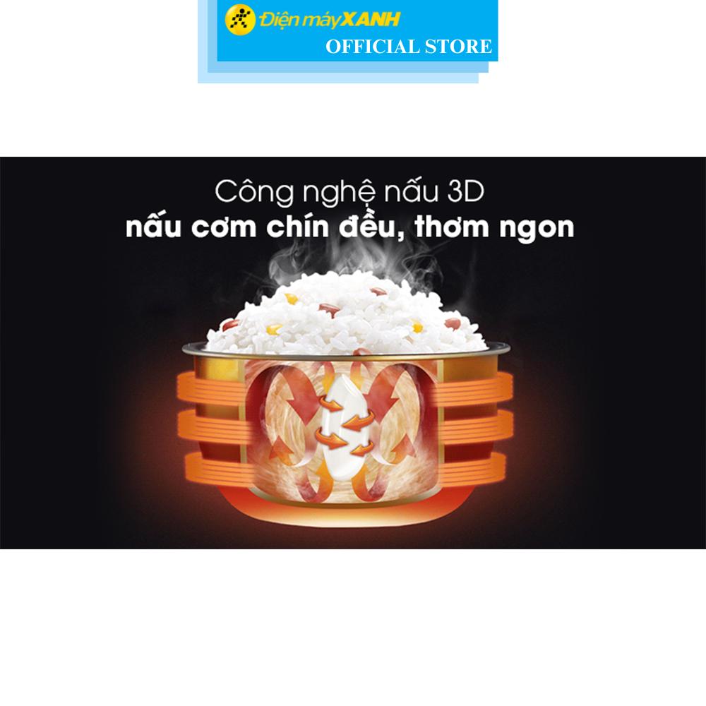 Nồi cơm điện tử Toshiba 1 lít RC-10NMFVN(WT) - Hàng chính hãng