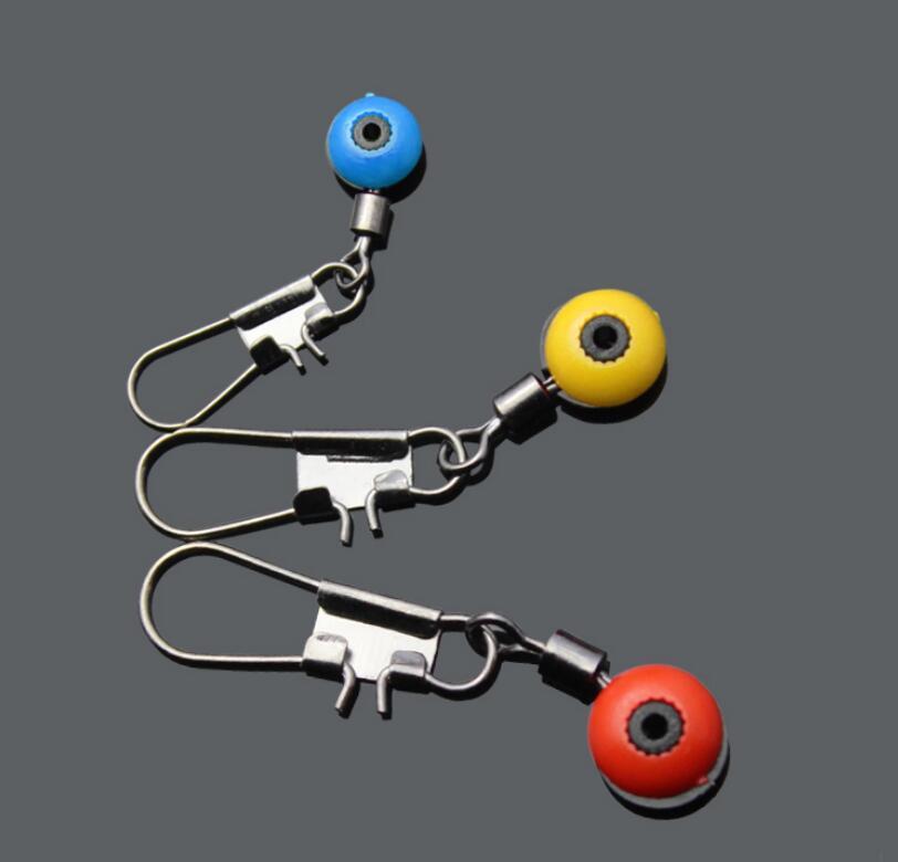 20 Fishing Float Bobber Stops Space Bean Sinker Connector Rolling Swivel Tackle