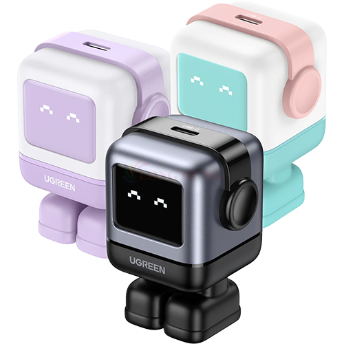 Cốc sạc Ugreen Uno RG GaN 1C Robot Fast Charger 30W CD359 - Hàng chính hãng