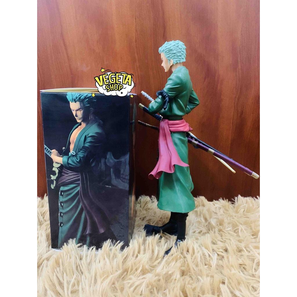 Mô hình One Piece - Mô hình Roronoa Zoro - Zoro - Full box - Cao 28cm