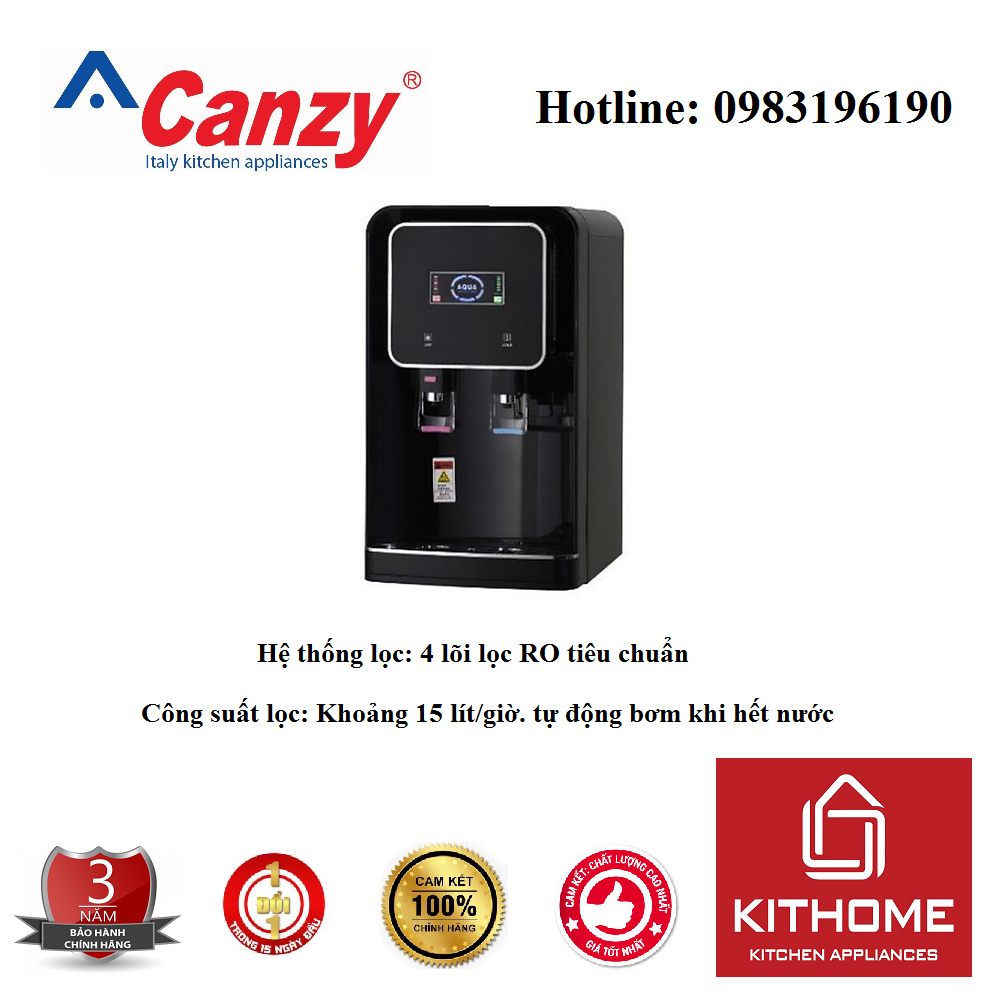 Máy lọc nước Canzy CZ 815T22B - Hàng chính hãng