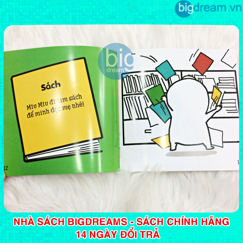 Miu Miu Tự Lập - Thay Răng Sữa Ehon Kĩ Năng Sống Cho Bé 1-6 Tuổi - Miu Bé Nhỏ Hiểu Chuyện