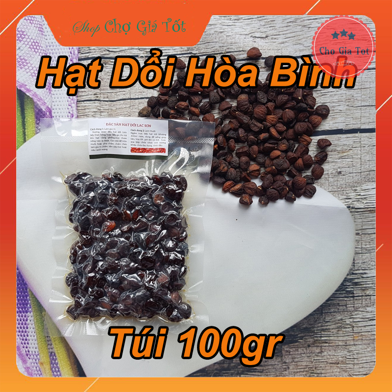 Đặc sản hạt dổi Hòa Bình túi 100gr chọn lọc khoảng 300 hạt