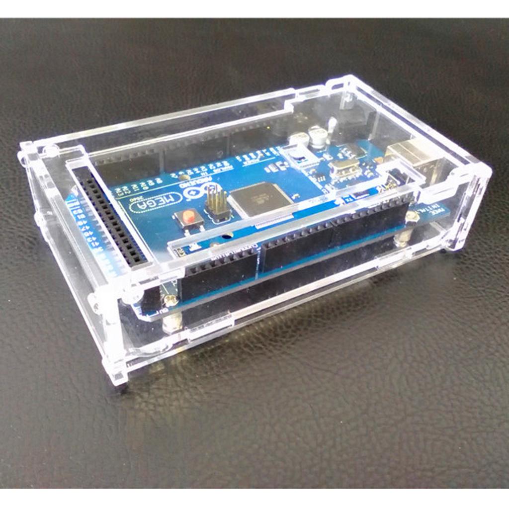 Transparent Acrylic Box Enclosure Hard Cover for MEGA2560 R3