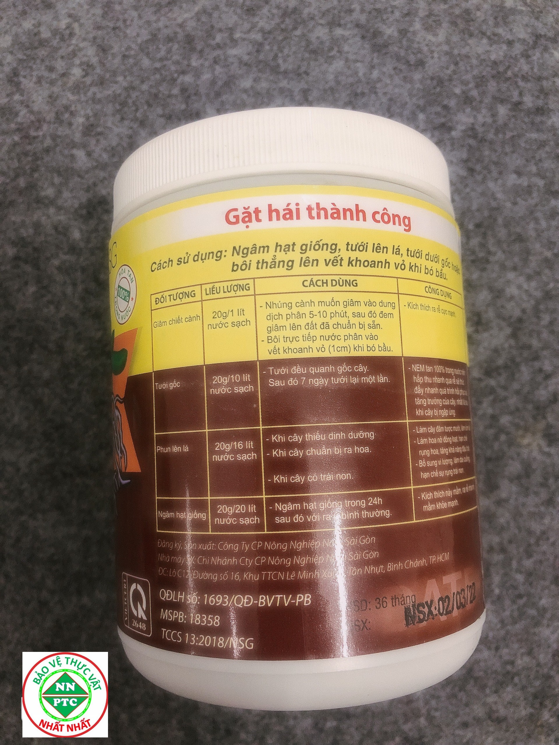 Kích thích ra rễ cực mạnh N3M 500g