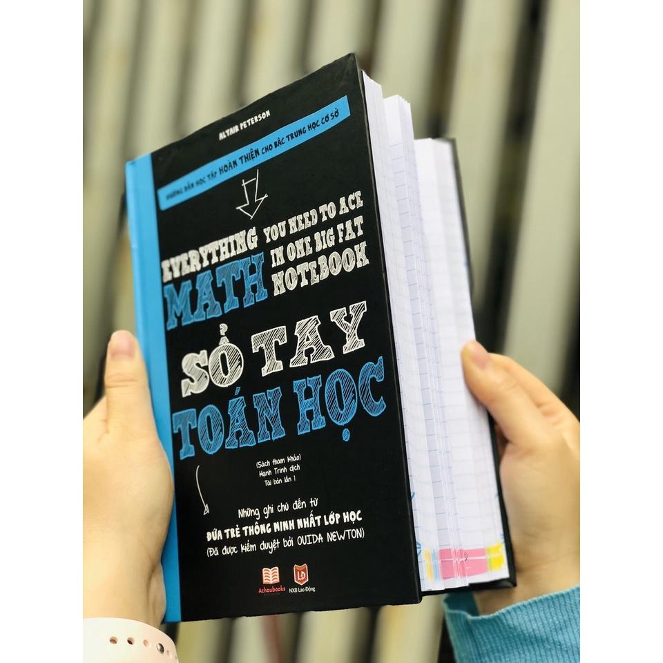 Sách sổ tay học tập hình, hóa, toán, sinh, đại số, khoa học, máy tính và mật mã Á Châu Books big fat notebooks