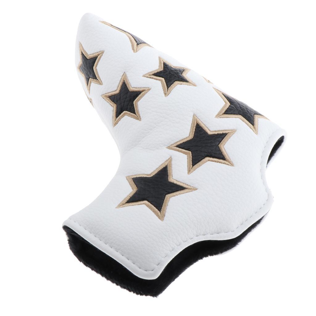 Waterproof Golf Putter Head Covers Blade PU Leather Club Headcover