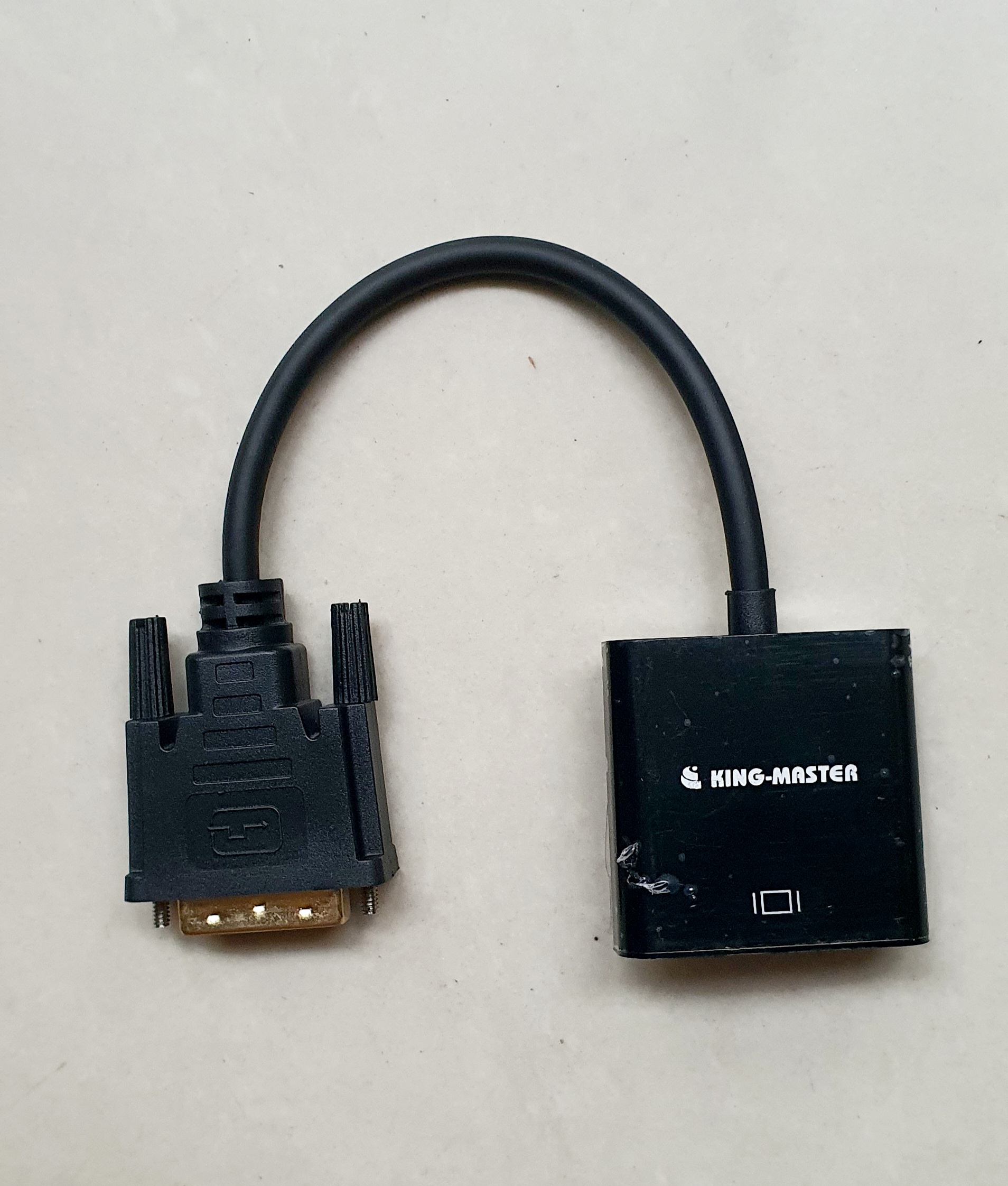 Hình ảnh Cáp chuyển đổi DVI 24+1 sang VGA Kingmaster KM002 - Hàng nhập khẩu
