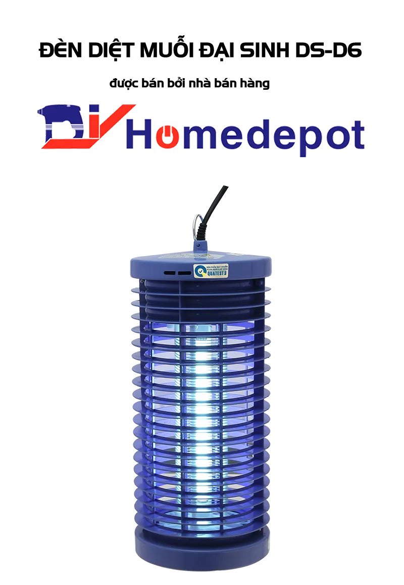 Đèn Diệt Côn Trùng Đại Sinh DS-D6
