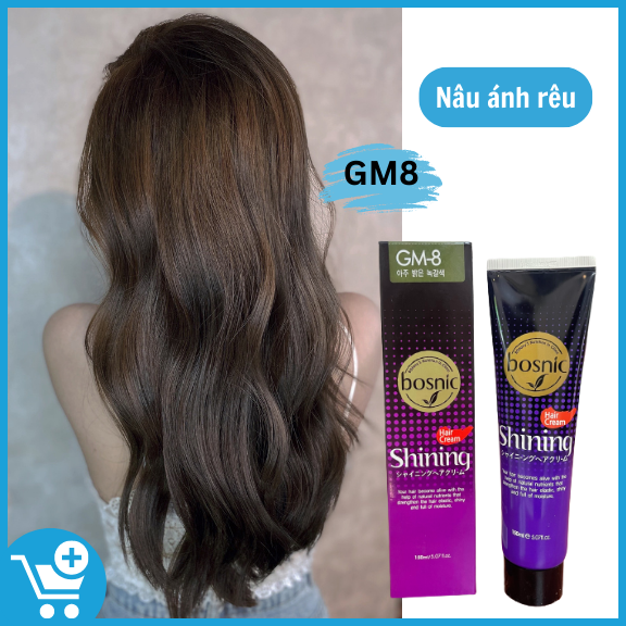 GM8 - NHUỘM THẢO DƯỢC MÀU THỜI TRANG BOSNIC 150ML