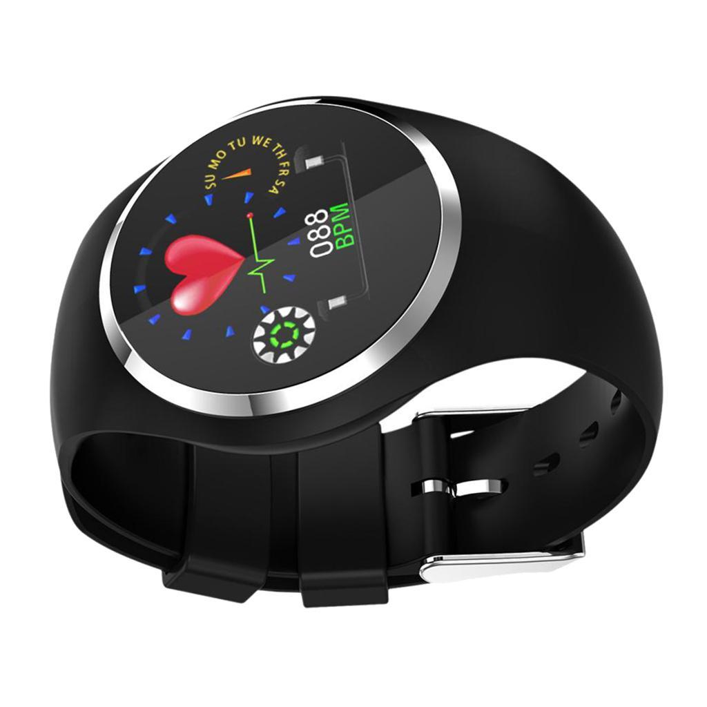 Sport Fitness Tracker Smart  Monitor Bluetooth 4.0 Black