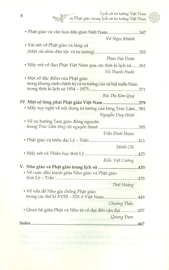 Lịch Sử Tư Tưởng Việt Nam Và Phật Giáo Trong Lịch Sử Tư Tưởng Việt Nam (Bìa mềm)