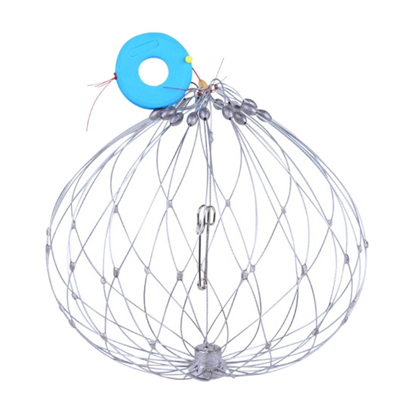 Fishing Net Collapsible Fish Cage Outdoor Fishing Accessories