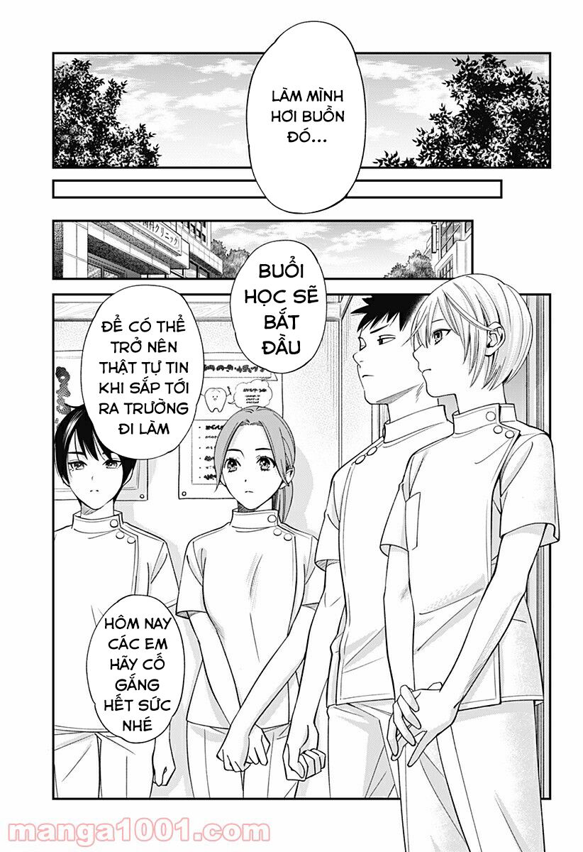 excuse me dentist, its touching me! chapter 14 12