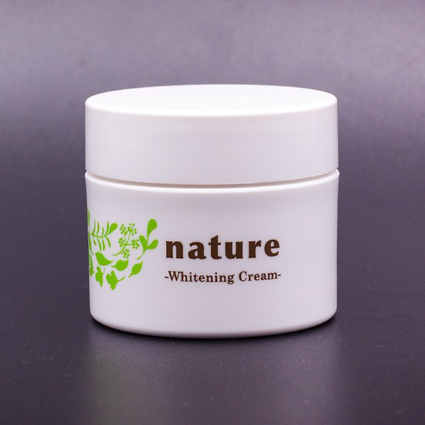 Kem dưỡng làm trắng da ban đêm Nature Whitening Cream Nhật Bản 50g + Móc khóa