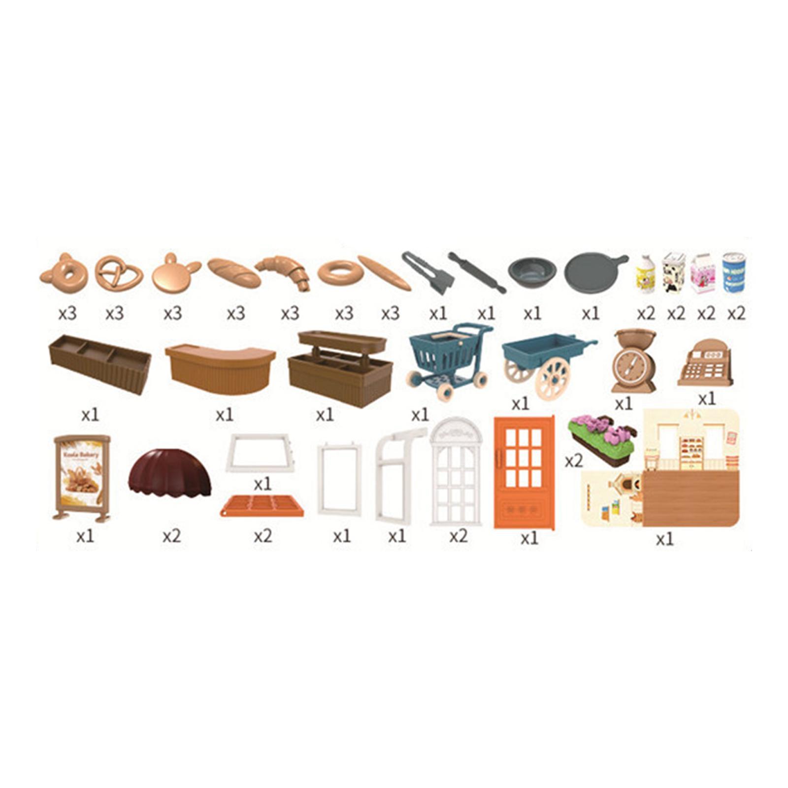 1:12 Scale Shop Dollhouse Model Dollhouse Decor Accessory for Boys Girls Adults Teens