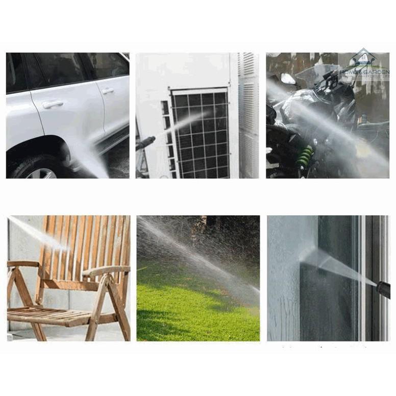 Máy xịt rửa xe công suất lớn 1400W 10 mét dây - Home and Garden