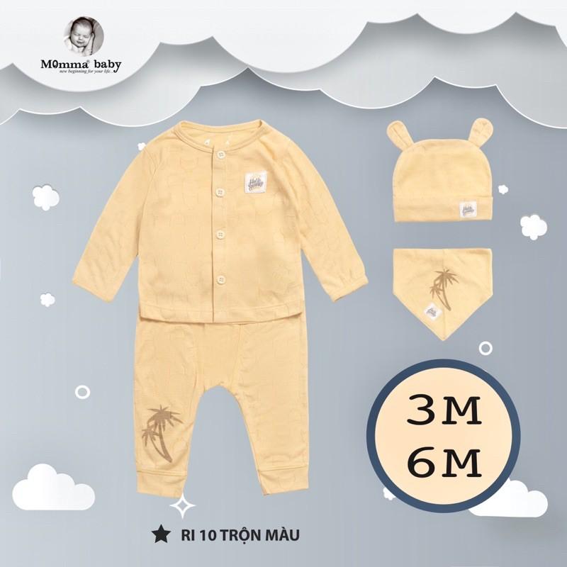 Lố 10 bộ sơ sinh Momma cho bé NB-6m