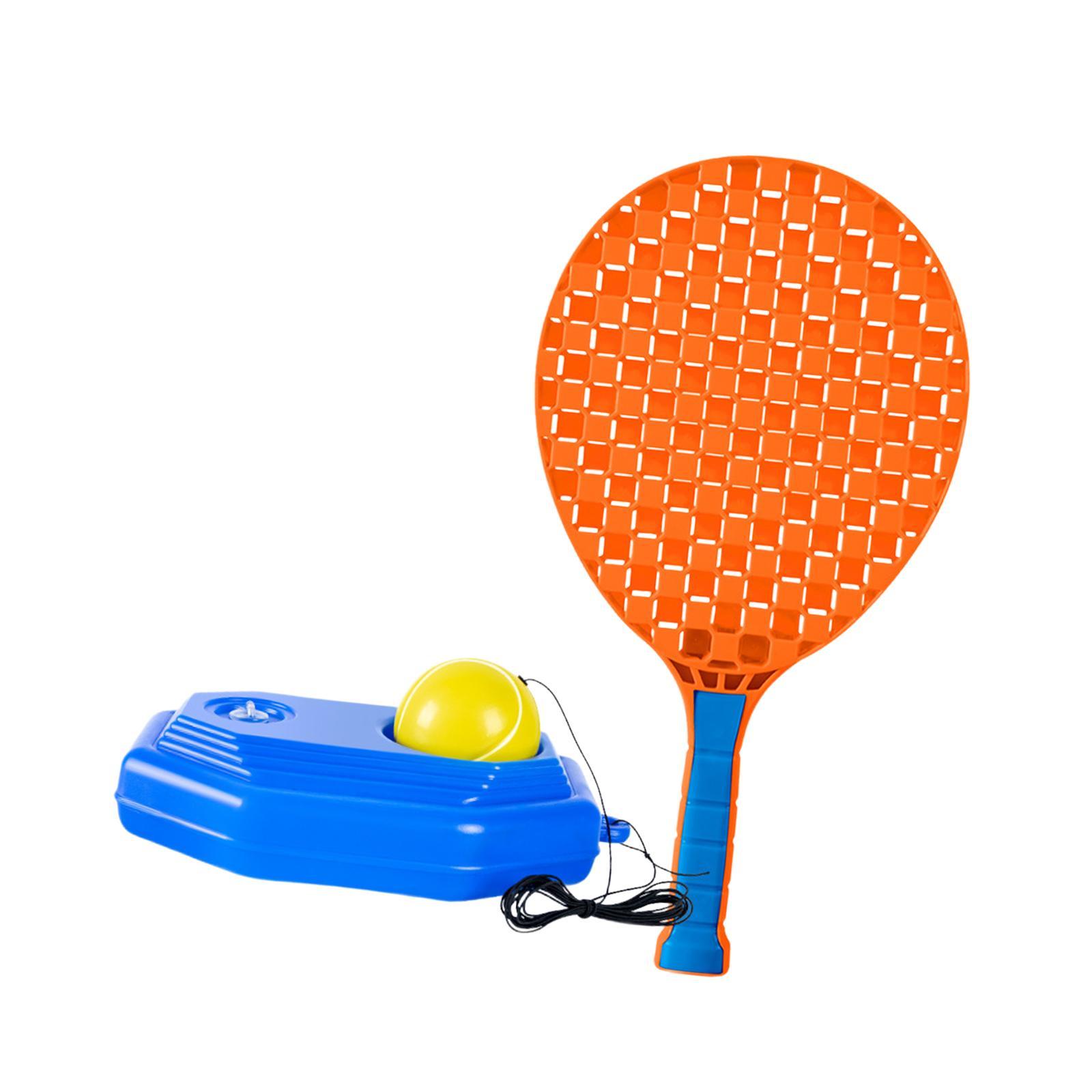 Tennis Trainer Ball with String Tennis Practice Rebounder Tennis Racket Durable Tool Tennis Solo Training for Park Home Gym Exercise
