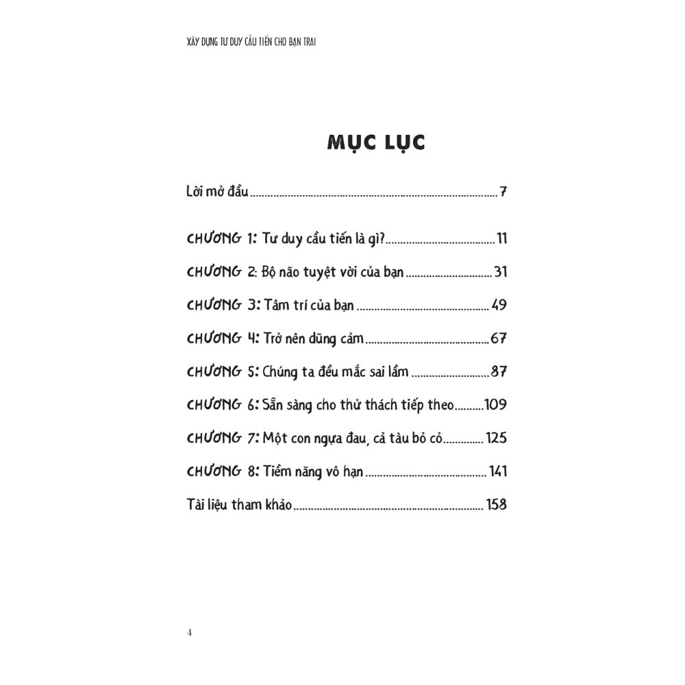 Sách Xây Dựng Tư Duy Cầu Tiến Cho Bạn Trai - Dành Cho Thiếu Niên