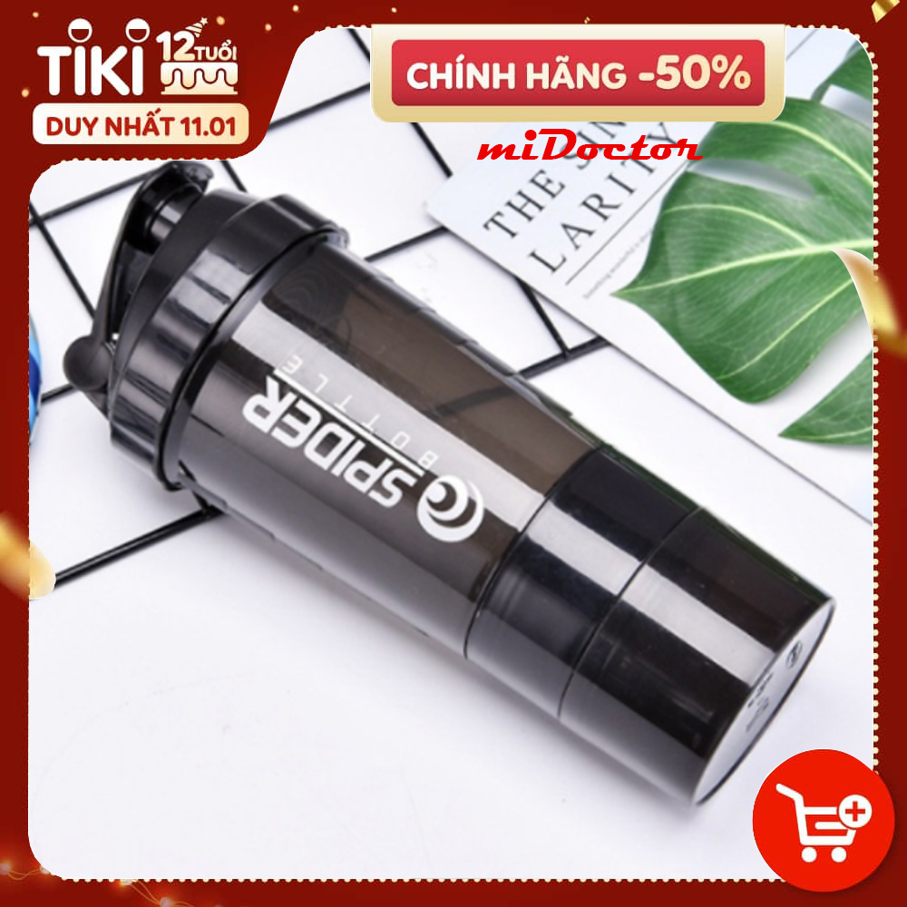 Bình Lắc Shaker - Bình Nước Gym Chính Hãng