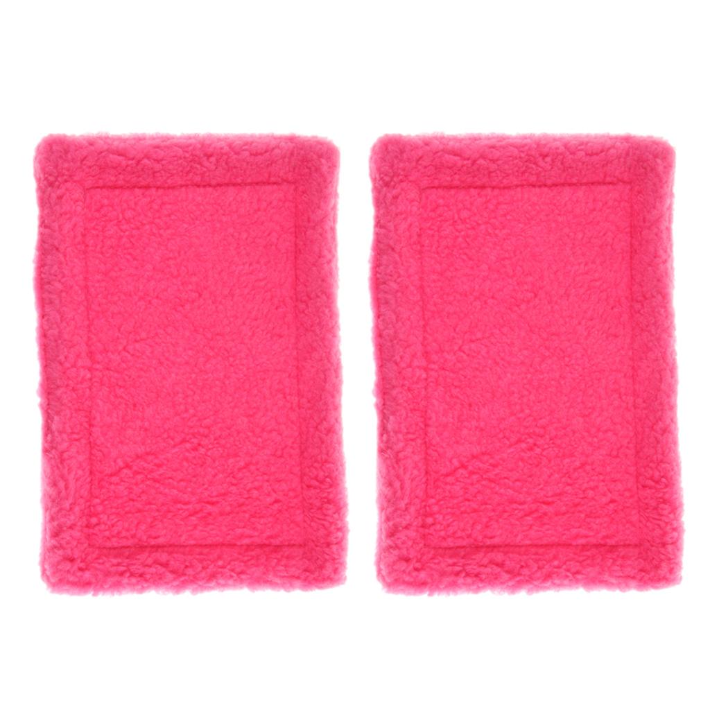 2 Gói Nhung động Vật Nhỏ Mat ấm Cho Hamster, Guinea Pig, Ferret