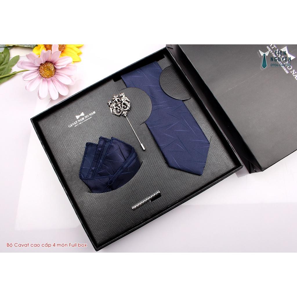 Cavat Bộ Cao Cấp Hàn Quốc 4 món Phụ Kiện - Full box kèm túi xách, họa tiết