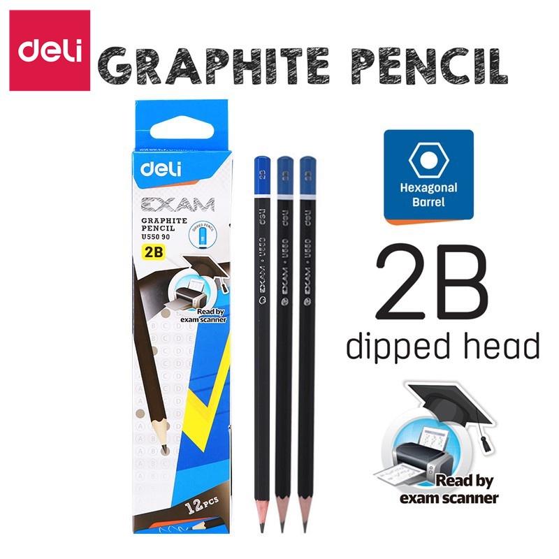 Bút chì 2B - Graphite Pencil U550 90
