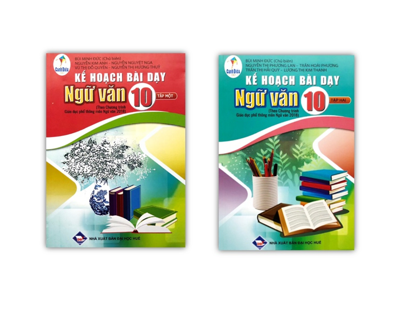Sách - Combo Kế hoạch bài dạy Ngữ Văn 10 - Tập 1 + 2
