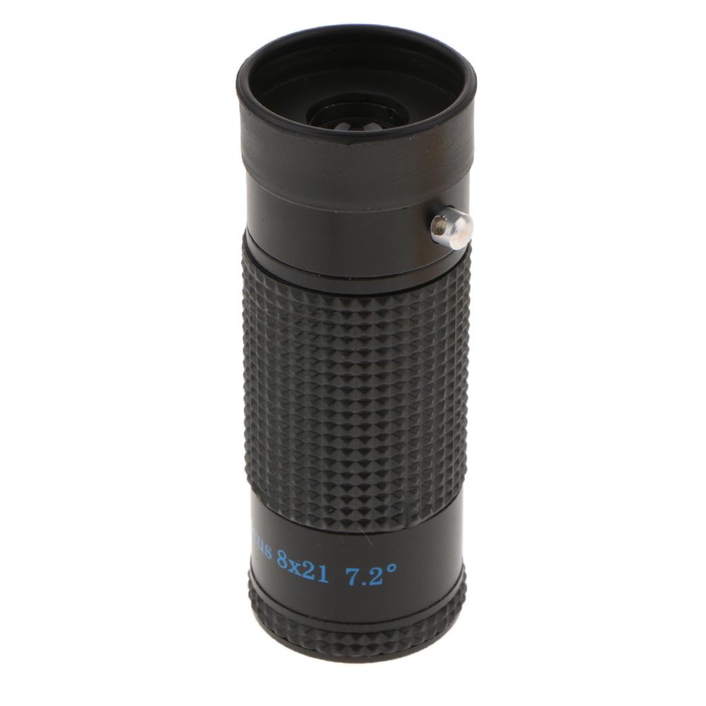Mini 8x21 Extra Short Focus Optics Monocular Typoscope Microscope Kit