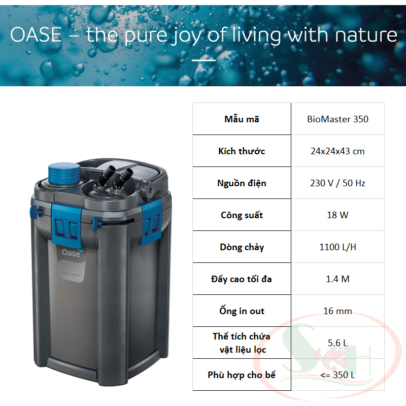 Lọc Thùng Oase BioMaster Filter Cao Cấp