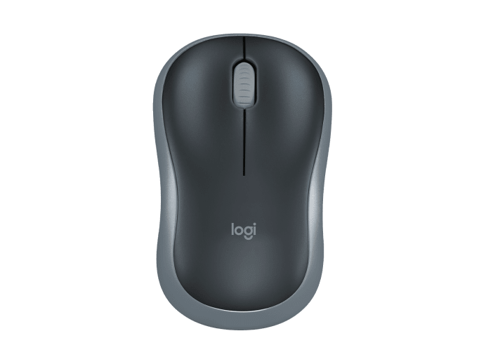 Chuột không dây Logitech M185 - USB 2.4Ghz, phù hợp PC/ Laptop - Hàng chính hãng