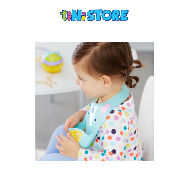 TiNiStore-Yếm ăn dặm silicone Zoo Skip Hop - Unicorn 232204