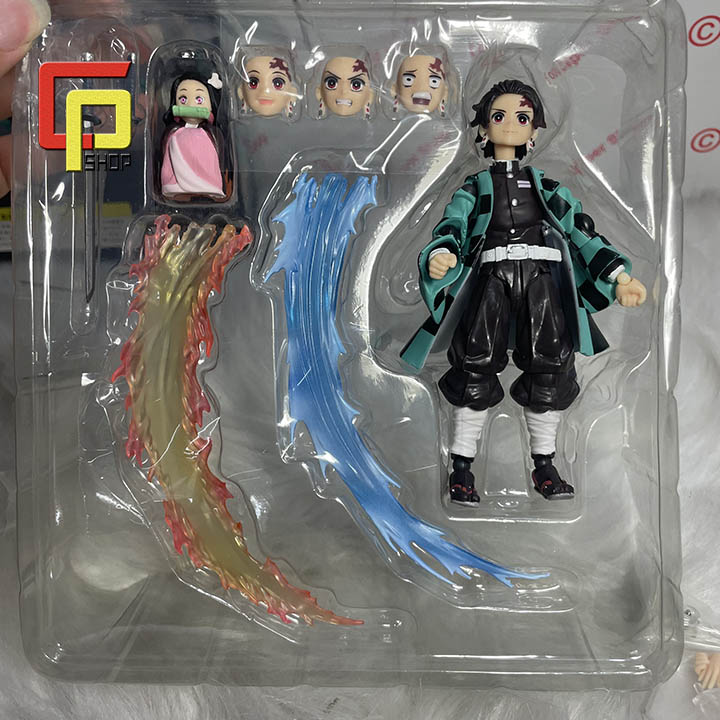 Mô hình Tanjiro khớp - Figma Tanjro 498-dx - figure/figma 498-dx