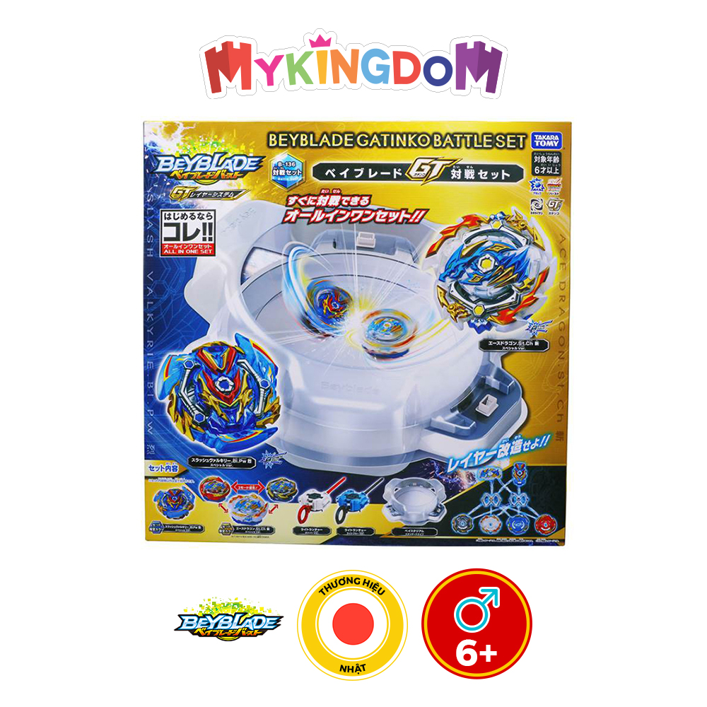 Đồ Chơi BEYBLADE Bộ Đấu Trường B-136 Beyblade Gt Battle Set 123835