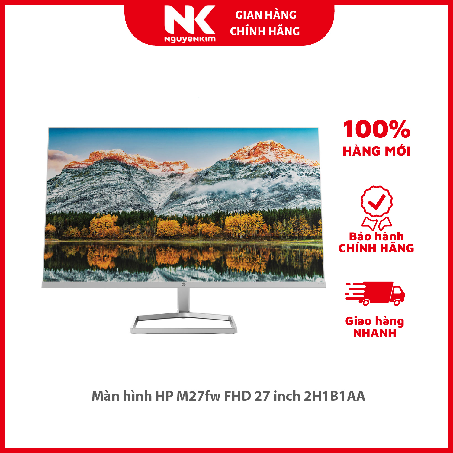 Màn hình HP M27fw FHD 27 inch 2H1B1AA - Hàng chính hãng