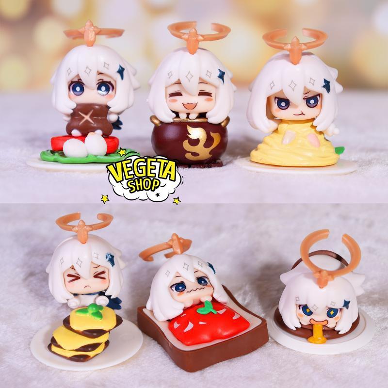 Mô hình Genshin Impact - Mô hình Paimon Nhân vật Paimon chibi chất liệu PVC cao cấp có box - Clip thật ảnh thật - 4~6cm