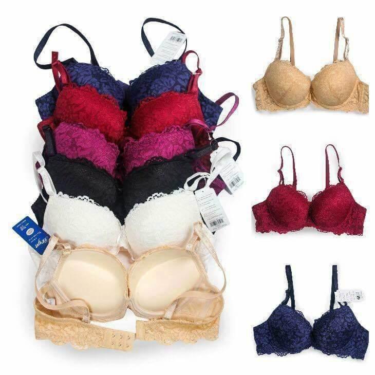Áo nâng ngực Boya mút dày 5cm siêu dẩy phối ren , Áo ngực BoYa ren mút dày siêu đẩy,siêu nâng tạo khe,