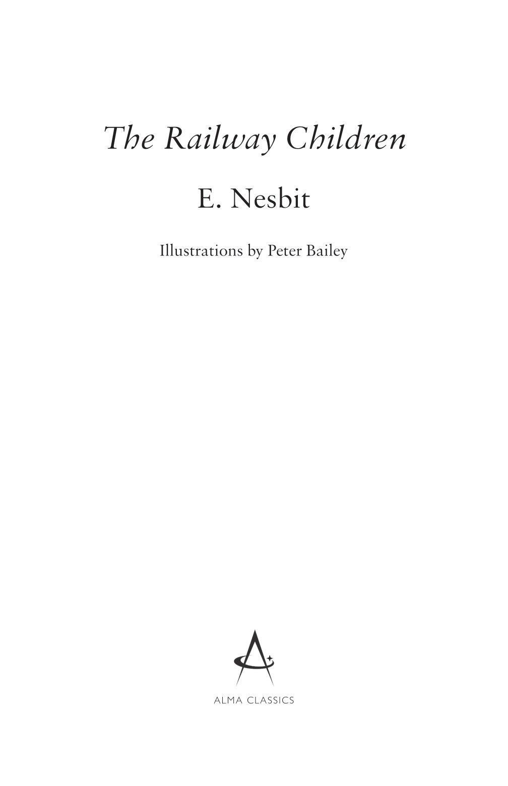 Sách ngoại văn: The Railway Children (Alma Junior Classics)