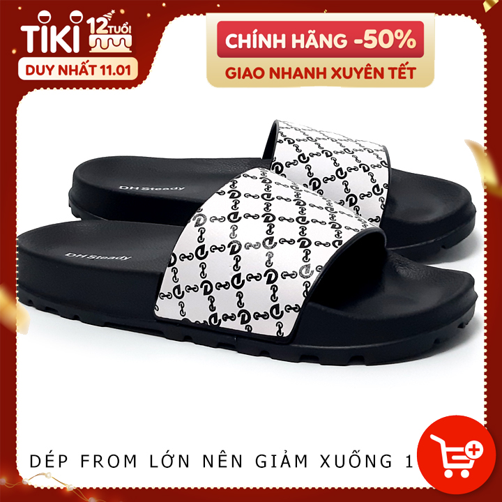 Dép nam DUWA siêu nhẹ - Hàng chính hãng - Quai ngang DH9010