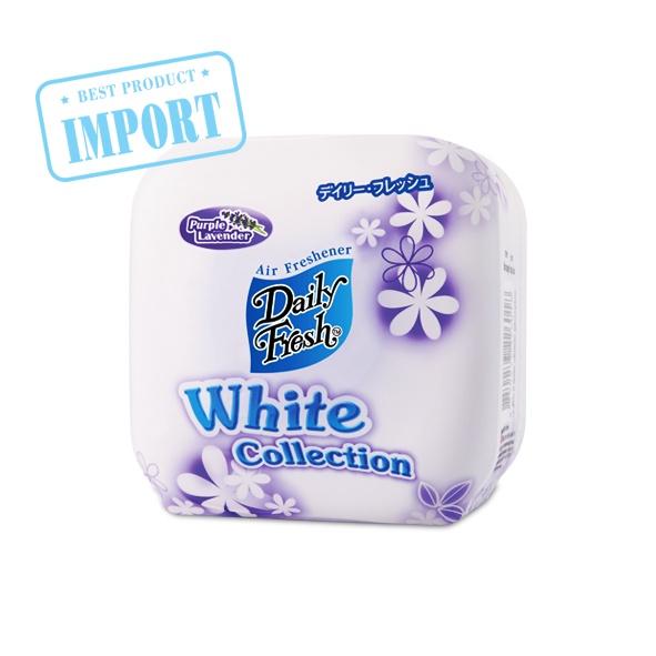 Sáp Thơm Daily Fresh White Collection Lavender 150g dễ chịu thư giãn sáp thơm xe hơi/ô tô sang trọng nhập khẩu chất lượn