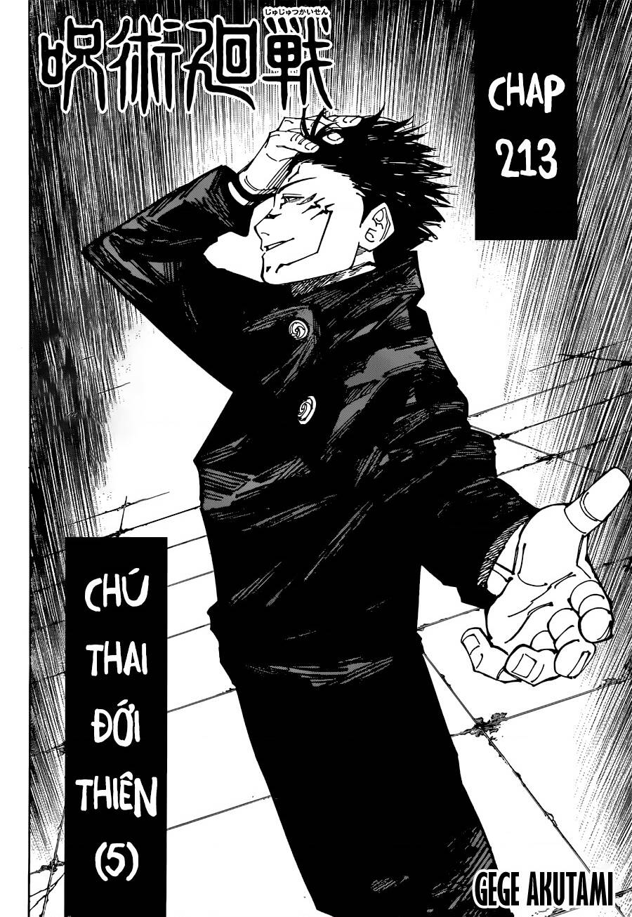 jujutsu kaisen - chú thuật hồi chiến chapter 213 3