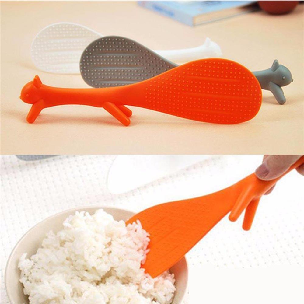 Muôi xới cơm hình sóc dễ thương muôi xới cơm chống dính lúa mạch - Như Trang Plaza