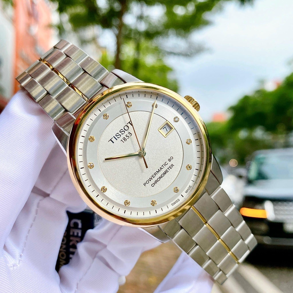 Đồng Hồ Cơ Nam Tissot Chronometer Luxury DemiGold Automatic Model : T086.408.22.036.00- Cao Cấp - Cung Cấp Bởi AmandaC Life