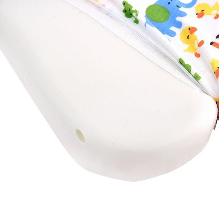 Gối cao su non sơ sinh cao cấp Gối chống bẹp đầu, méo đầu cho bé .