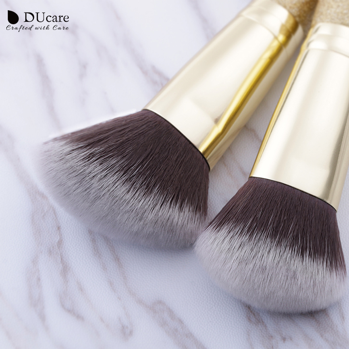 Combo cọ trang điểm DUcare 2 PCS Double-ended Makeup Brushes Foundation Powder Contour Brush